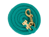 DuMOR T-99-2156-S4 Polyester Horse Lead with Bolt Snap, 1 in. x 10 ft., Turquoise