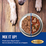 Retriever Adult Hi Protein Chicken & Beef Flavor Wet Dog Food, 13.2 oz., 12 Cans - view 9