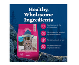 Blue Buffalo 800285 Adult High-Protein Grain-Free Salmon Recipe Dry Cat Food, 5 lb.