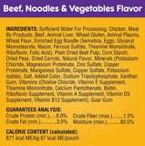Pedigree Adult Chicken, Beef, Pasta and Vegetables in Gravy Wet Dog, 18 Pouch - view 9