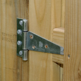 Hardware Essentials 851674 Steel Heavy Duty T-Hinges Zinc-Plated 6-Inch