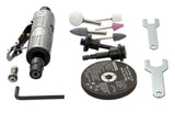 Barn Star AK-7032KA 1/4 in. Mini Air Die Grinder Set Wheel & Arbor
