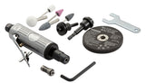 Barn Star AK-7032KA 1/4 in. Mini Air Die Grinder Set Wheel & Arbor