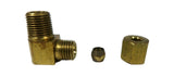 Big A Service Line 3-16962 316962 Hydraulic Fitting 3/8 x 1/8 90 Degree Elbow