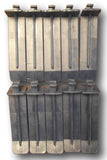 2800209 Blue Peg Hooks Pegboard Holders Merchandise Organizers 4-1/4" QTY 10