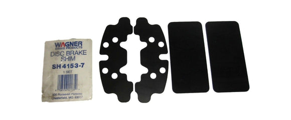Wagner SH 4153-7 SH41537  Front Brake Pad Shim Set Brand New!