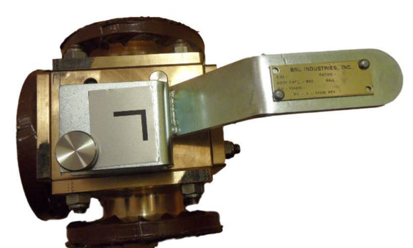 MIL-V-24509 20-09-CF V24509 Military Specs Ball Valves 3 Port 3 Way 2in. 150PSI