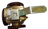MIL-V-24509 20-09-CF V24509 Military Specs Ball Valves 3 Port 3 Way 2in. 150PSI