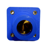 Marinco Bates CL40FRB-BB-D Advance Devices CL Panel Mount Bus Bar Female Blue