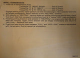 TRW Torqueflite Transmission Oil Filter Kit With Gaskets 47K 70P 47K70P - view 4