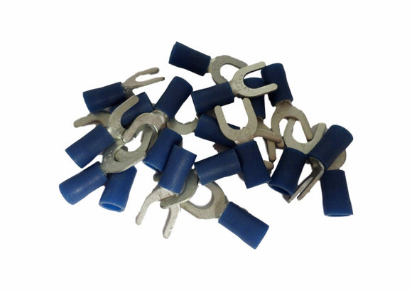 One Stop Brand 80157 (19 Pieces) Vinyl Spade Terminal 16-14 Gauge 10 Stud 80157
