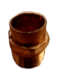 Elkhart 104 Copper  1/2" Male Adapter - Thread to Solder  O.D Size 5/8" x 1/2"