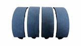 Big A 2-537 Drum Brake Shoe AKEBONO Set of (4)
