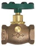 Arrowhead 827BCLF 3/4 Inch Straight Brass Stop and Waste Valve Lead Free
