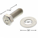 Jandy Zodiac R0446700 Hardware Bolt & Washer Kit for Motor JEP SWF - view 3