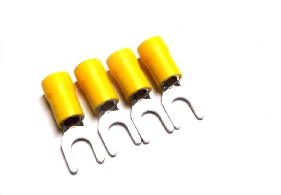 Calterm 10290 Solderless Connectors 12-10Ga #10 Stud Spade Terminal