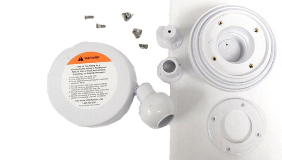 4300446 Protect-A-Pool (4) Pool Fence Master Hardware Bolt Screws White .4x1