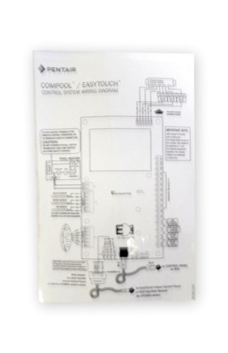 Pentair Compool EasyTouch Replacement Control System Panel Wiring Diag ...