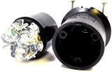 Hubbell HBL2323M20 20A.250V Female-Twist-Lock Hub Connector - Black HBL2323