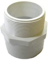 Lasco D2466 2-Inch Diameter PVC Sch 40 PVC 1 Adapter NSF-PW