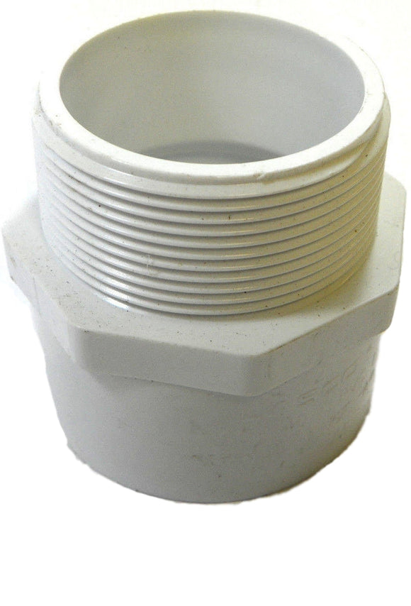 Lasco D2466 2-Inch Diameter PVC Sch 40 PVC 1 Adapter NSF-PW
