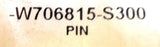Genuine OEM Ford W706815-S300 Trunk Lid Trim Retainer Pin (qty.4)