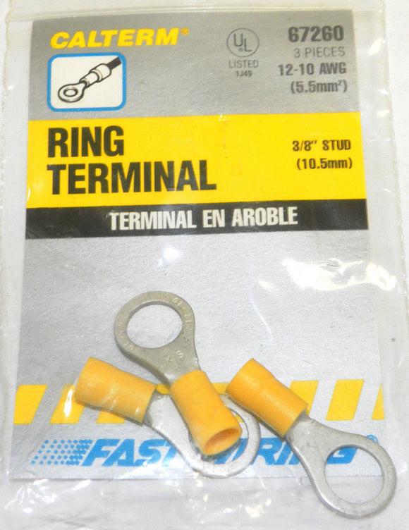 Calterm 67260 12-10 AWG 3/8