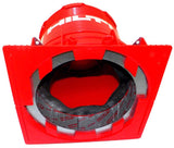 Hilti CP 680-P 6" Cast-In Firestop Sleeve Device #244247 Concrete Red