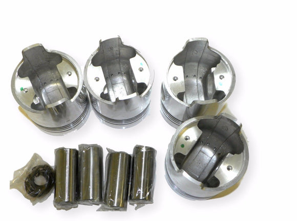 Federal Mogul P12196P100MM Engine Pistons Kit Of 4 Pcs Fits Ford Tractor