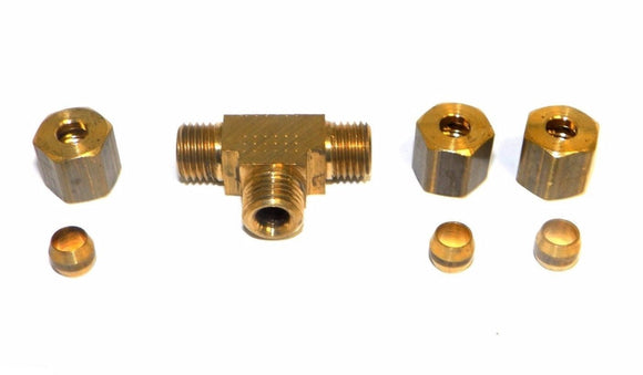 Big A Service Line 3-16430 Tee Connector Fitting 3/16