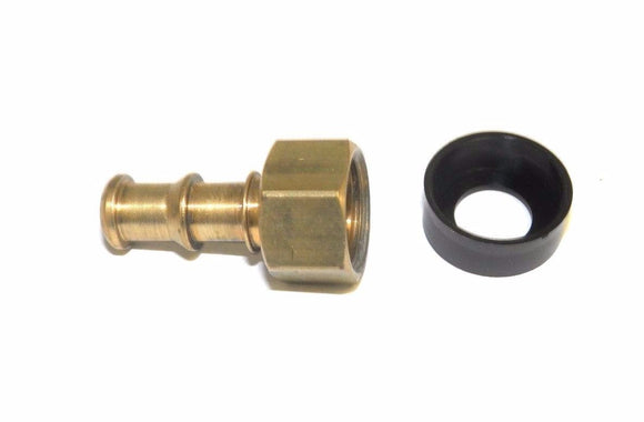 Big A Service Line 3-72450 Brass Slip-Not Fitting 5/16