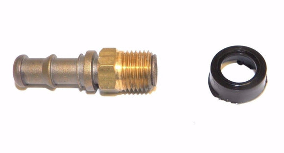 Big A Service Line 3-72140 Brass Hose Fitting, 1/4
