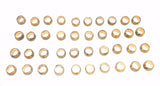 Big A 3-16040 Automotive Brass Compression Sleeve, 1/4" Tube End Lot Of 40 Pcs