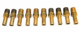 Big A Service Line 3-84640 Brass Hose Fitting, 1/4" x 3/8" Male Pipe Lot 10 Pcs