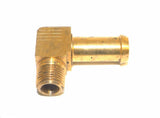 Big A 3-83126 Brass 1/8" Thread x 3/8" Metal Barbed Tube Fitting Lot Of 5 Pcs