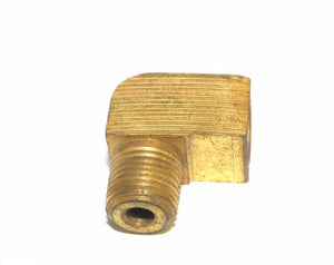 Big A Service Line 3-115320 Brass 90 deg Street Elbow Fitting 3/16" x 1/8"