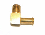 Big A Service Line 3-83146 Brass 90 deg Male Elbow Fitting 1/4" x 1/4"