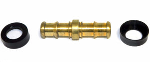 Big A Service Line 3-75060 3/8" Brass Hose Barb Splicer