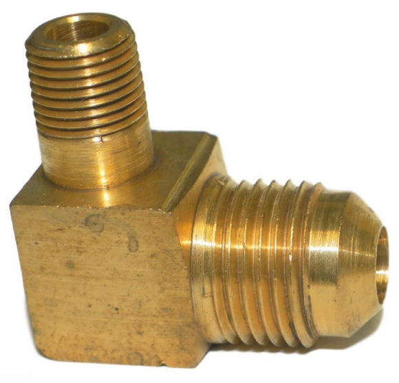 Big A Service Line 3-14962 90 deg Male To Male Elbow Brass Fitting 3/8