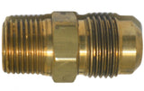 Big A Service Line 3-14886 1/2" Tube End, 3/8" Thread, Brass Flare Male Union