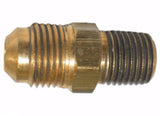 Big A 3-14864 1/4" Tube End, 3/8" Thread, Brass Flare Male Union Lot Of 15 Pcs - view 2
