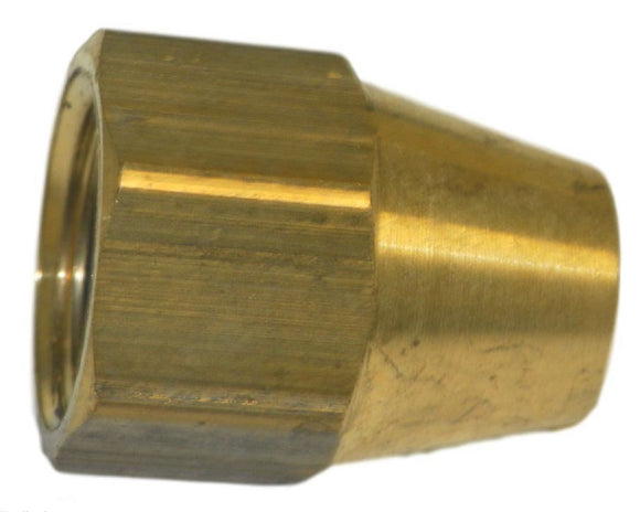 Big A Service Line 3-14106 Brass Long Nut 3/8