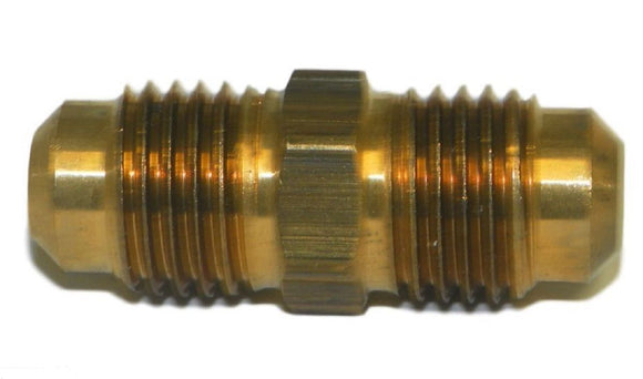 Big A Service Line 3-14204 Brass Flare Union Connector 1/4