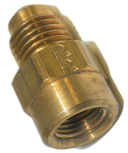 Big A Service Line 3-14642 Brass Flare Female Connector 1/4" x 1/8" Lot Of 5 Pcs