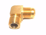 Big A Service Line 3-14986 90 deg Male To Male Elbow Brass Fitting 1/2" x 3/8"