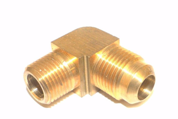 Big A Service Line 3-14986 90 deg Male To Male Elbow Brass Fitting 1/2