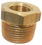 Big A 3-21090 Brass Pipe Inverted Male Tube Connector 3/4" x 3/8"