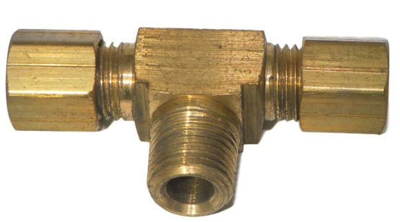 Big A 3-172320 Brass Pipe, Tee Fitting Kit 3/16