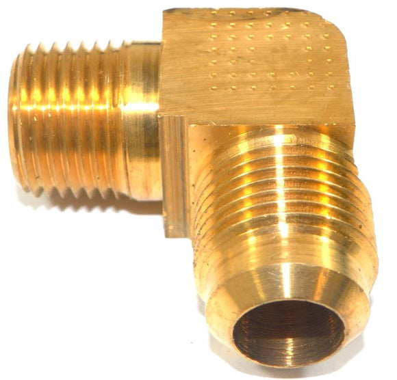 Big A Service Line 3-149908 Brass Pipe, 90 deg Street Flare Elbow 5/8