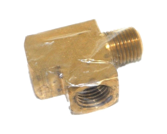 Big A Service Line 3-22740 Brass Female Branch Tee Fitting 1/4